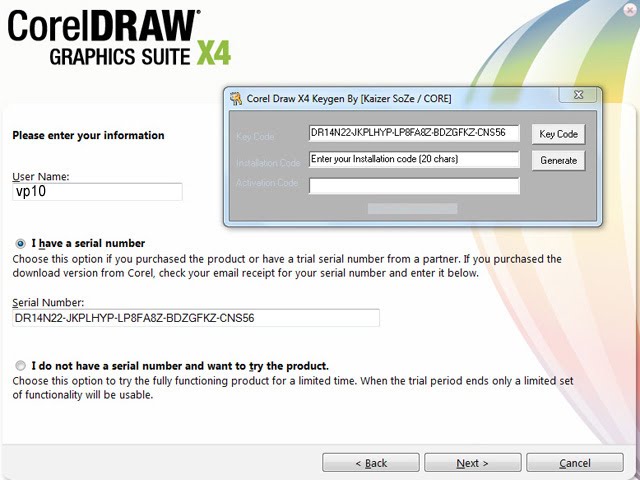 coreldraw graphics suite x4 keygen